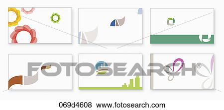 business card design View Large Illustration Stock Illustration - business card design. Fotosearch