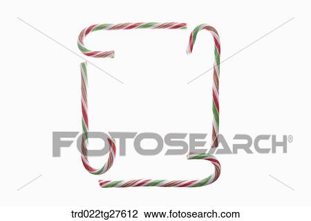Drawing - candy canes. Fotosearch