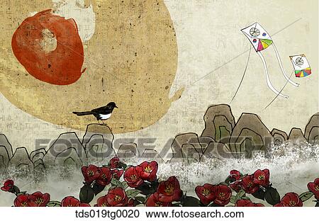 chinese new year mood View Large Illustration Clipart - chinese new year mood. Fotosearch