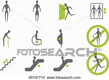 Clipart - Different types of objects. Fotosearch