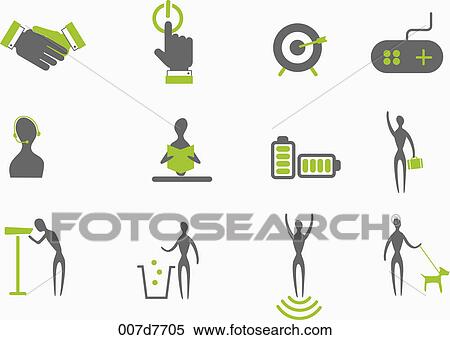 Different types of objects View Large Illustration Stock Illustration - Different types of objects. Fotosearch