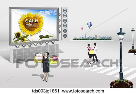 Clip Art - global business. Fotosearch