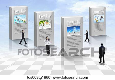 Clipart - global business. Fotosearch