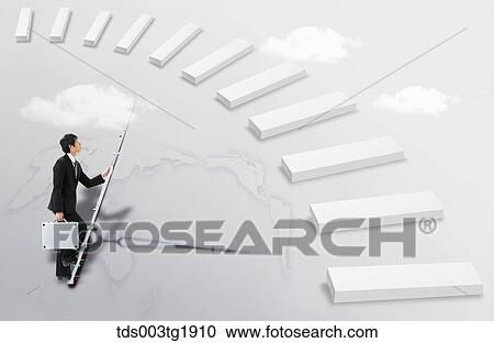 Clipart - global business. Fotosearch