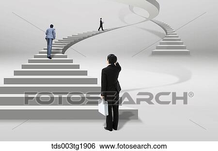 Stock Illustration - global business. Fotosearch