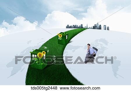 global business View Large Illustration Stock Illustration - global business. Fotosearch