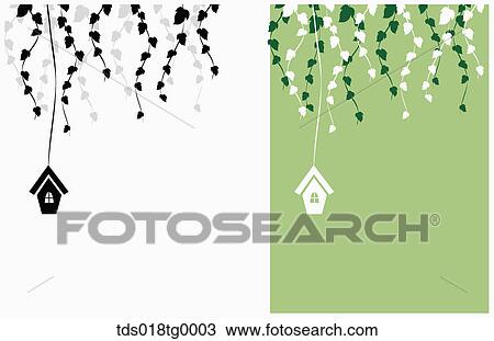 house illust background View Large Illustration Drawing - house illust background. Fotosearch