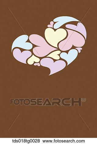Stock Illustration - love valentine day. Fotosearch