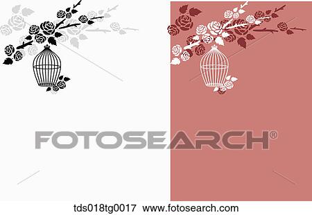 roses illust background View Large Illustration Stock Illustration - roses illust background. Fotosearch