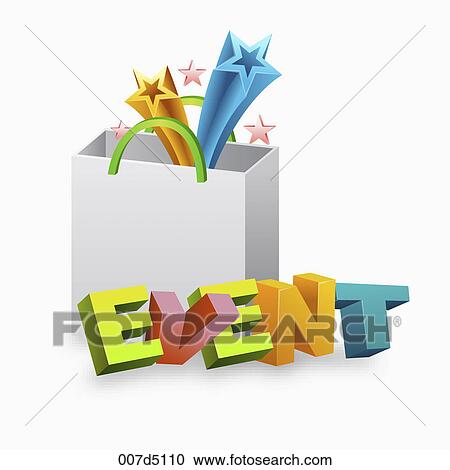 Clipart - Shopping bag. Fotosearch