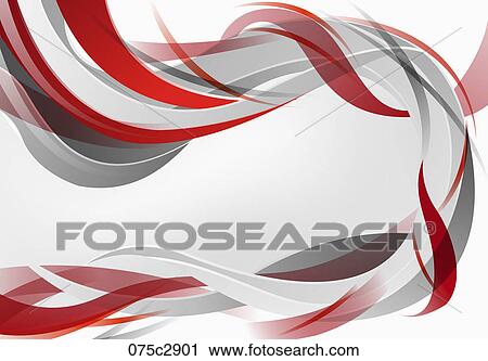 Clip Art - tie shaped abstractive backdrop. Fotosearch