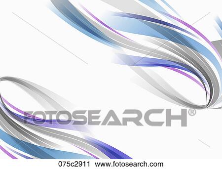 Clip Art - tie shaped abstractive backdrop. Fotosearch