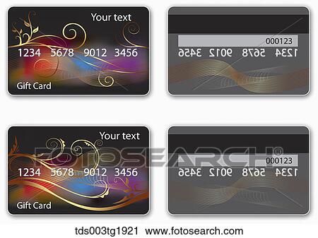various types of credit card design View Large Illustration Clip Art - various types of credit card design. Fotosearch