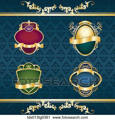 Clip Art - various types of pattern. Fotosearch