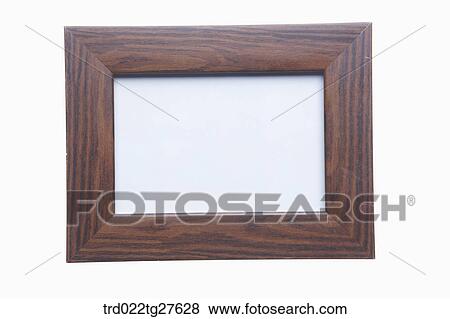 wooden picture frame View Large Illustration Stock Illustration - wooden picture frame. Fotosearch