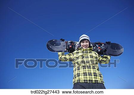 couple enjoying snow board View Large Photo Image Stock Image - couple enjoying snow board. Fotosearch