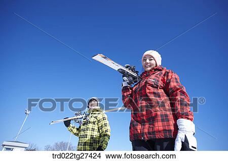 couple have a great time in ski resort View Large Photo Image Picture - couple have a great time in ski resort. Fotosearch