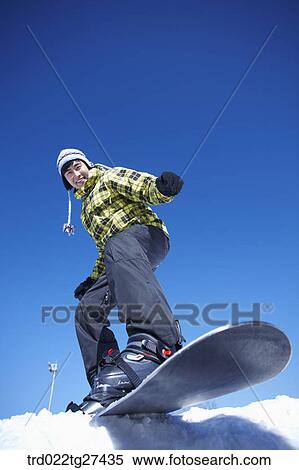 man enjoying snow board View Large Photo Image Stock Photography - man enjoying snow board. Fotosearch