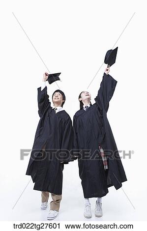 teenagers celebrating graduation View Large Photo Image Stock Image - teenagers celebrating graduation. Fotosearch