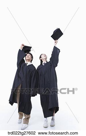 teenagers celebrating graduation View Large Photo Image Stock Image - teenagers celebrating graduation. Fotosearch