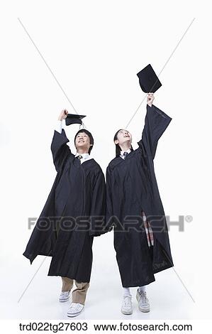 teenagers celebrating graduation View Large Photo Image Stock Image - teenagers celebrating graduation. Fotosearch