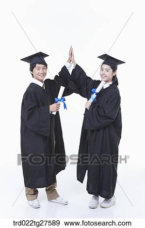 Stock Photo - teenager's graduation. Fotosearch