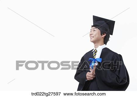 Stock Photo - teenager's graduation. Fotosearch