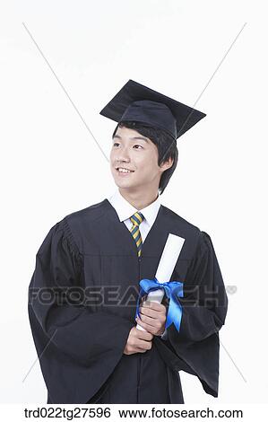 Stock Photograph - teenager's graduation. Fotosearch