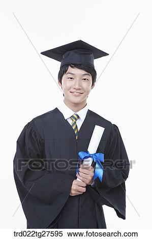 Stock Photography - teenager's graduation. Fotosearch