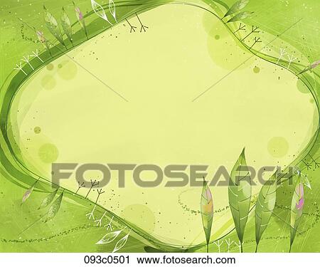 Stock Image - backdrop of spring mood illustration. Fotosearch