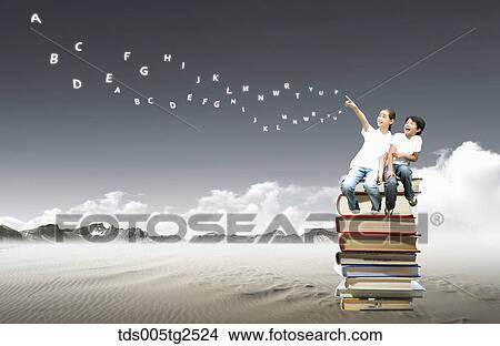Picture - children english education. Fotosearch