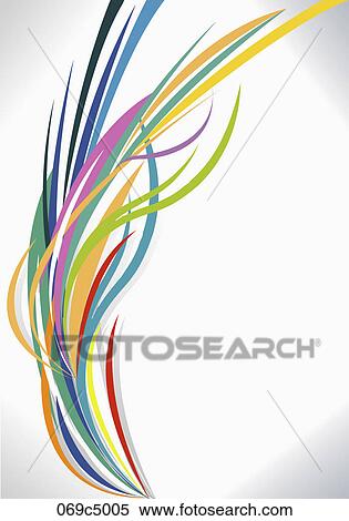 colorful patterned bent lines View Large Photo Image Stock Photography - colorful patterned bent lines. Fotosearch