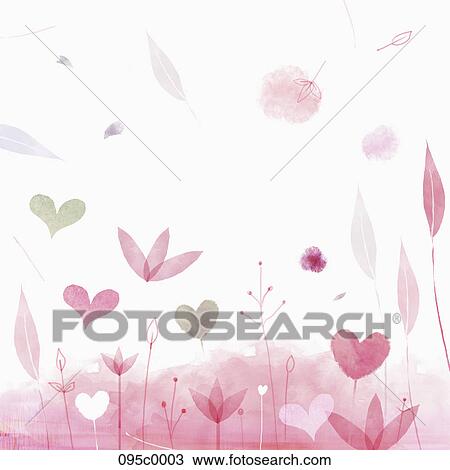 freshness in spring mood illustration View Large Photo Image Stock Image - freshness in spring mood illustration. Fotosearch