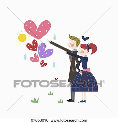 icons of cordial couple View Large Photo Image Stock Image - icons of cordial couple. Fotosearch