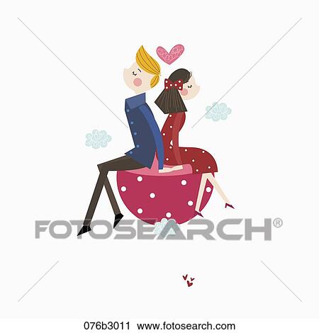 icons of cordial couple View Large Photo Image Stock Image - icons of cordial couple. Fotosearch