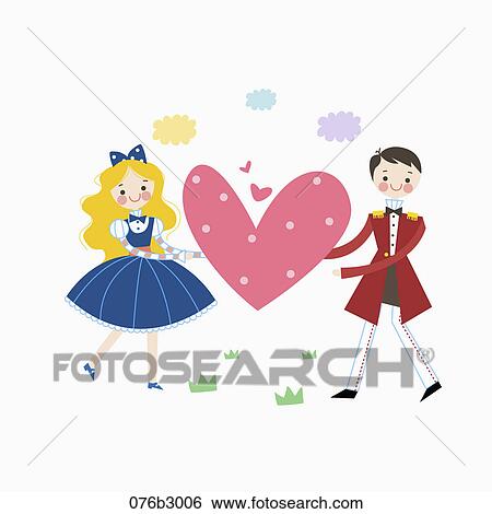 icons of cordial couple View Large Photo Image Stock Photograph - icons of cordial couple. Fotosearch