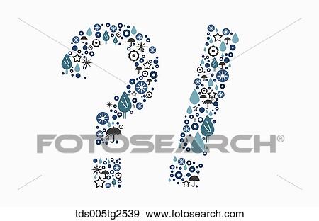 puncation makr in illustration View Large Photo Image Stock Photo - puncation makr in illustration. Fotosearch