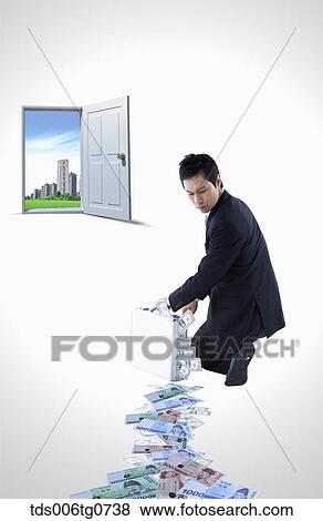 Stock Photo - saving and global economy. Fotosearch