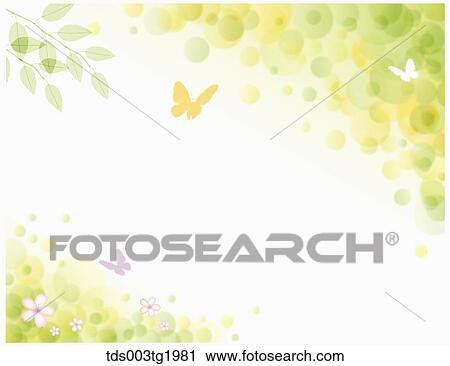 spring flowers illustration View Large Photo Image Stock Image - spring flowers illustration. Fotosearch