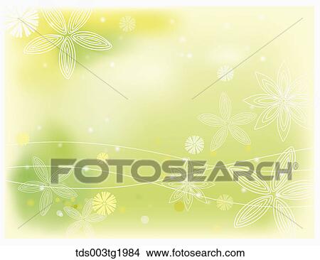 Picture - spring mood illustration. Fotosearch