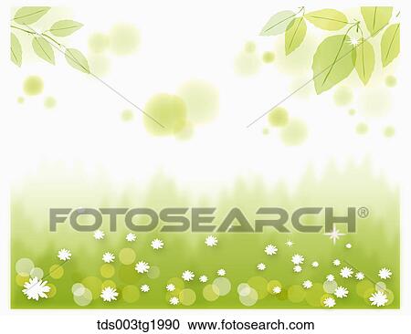 Stock Image - spring mood illustration. Fotosearch