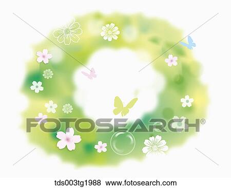 Stock Photo - spring mood illustration. Fotosearch