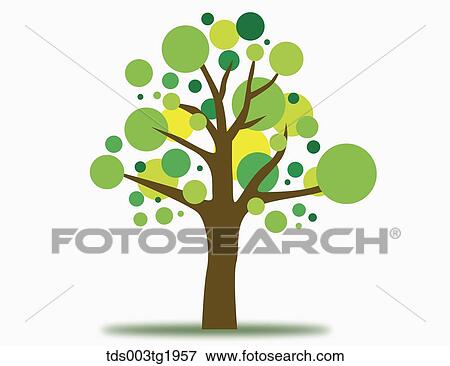 Stock Photo - trees illustration. Fotosearch