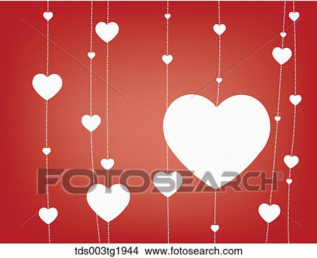 Picture - valentine heart shaped illustration. Fotosearch