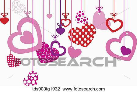 Stock Image - valentine heart shaped illustration. Fotosearch