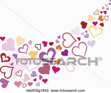 Stock Image - valentine heart shaped illustration. Fotosearch