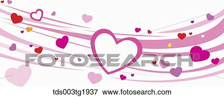 Stock Photo - valentine heart shaped illustration. Fotosearch