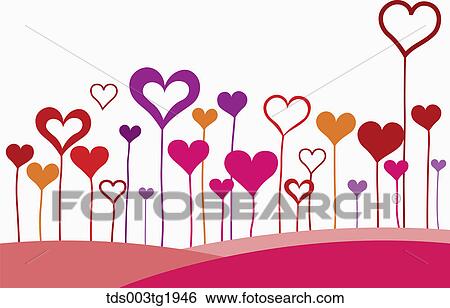 valentine heart shaped illustration View Large Photo Image Stock Photograph - valentine heart shaped illustration. Fotosearch