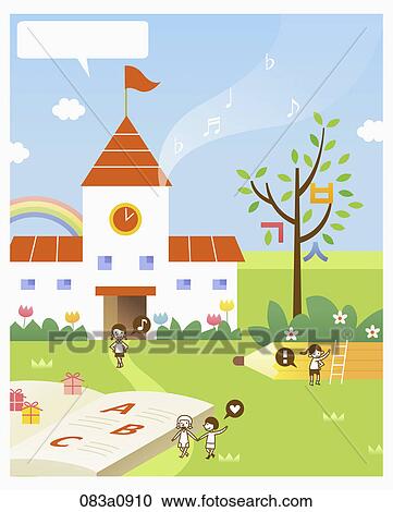 Stock Image - various subject education. Fotosearch