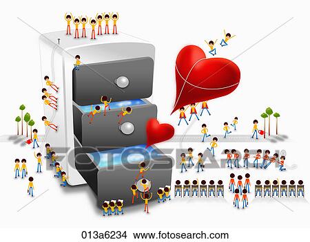 Picture - various types of diagram. Fotosearch